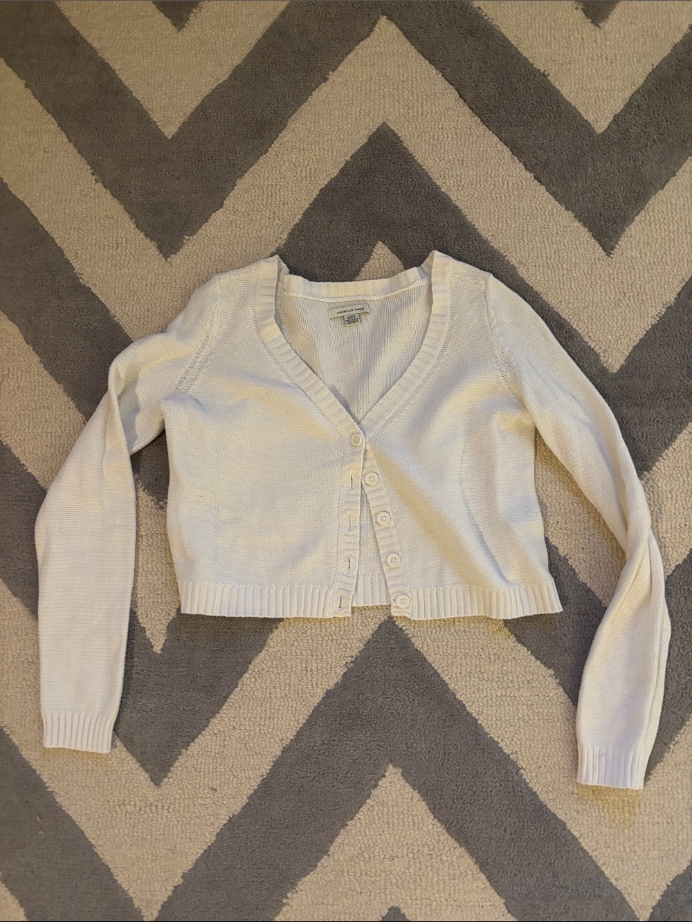 Women’s American Eagle Crocheted Cropped Cardigan